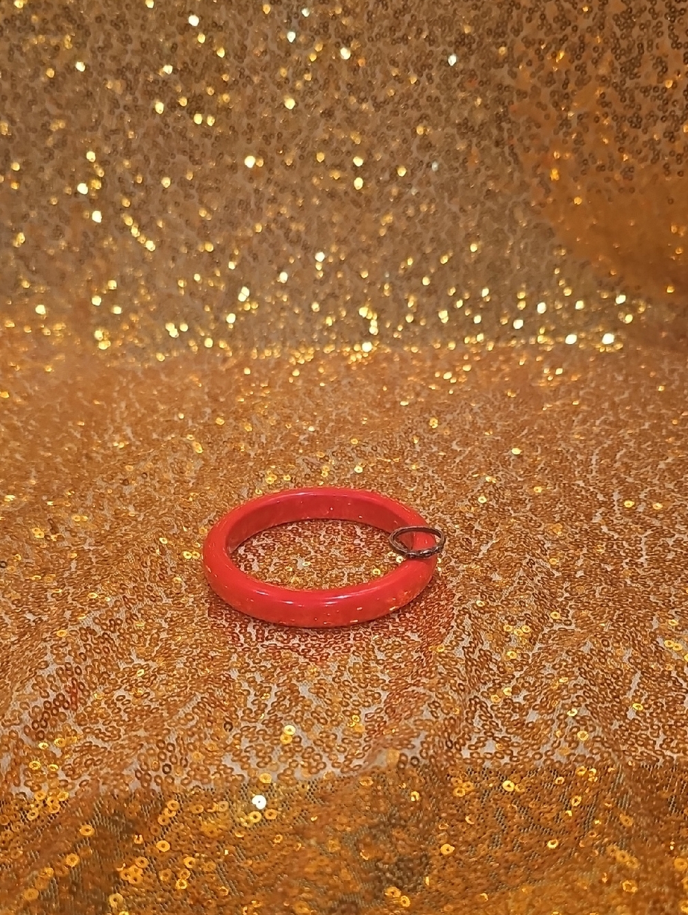 Red Jewelry Bracelet And Ring - Picture 2 of 5